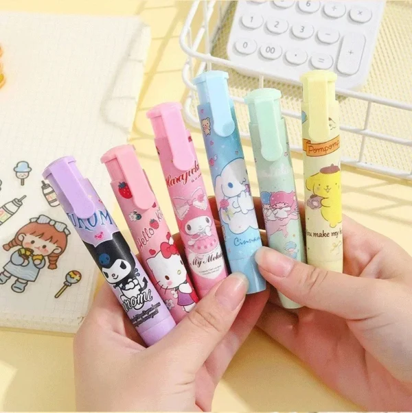 d3 Marcadores Mágicos Kawaii – Edición Sanrio ✨🌈